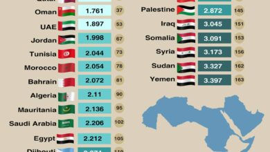 Photo of Arab Countries in the Global Peace Index 2024